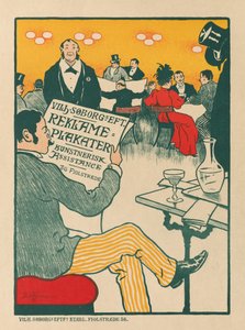 Meesters van de Poster: Poster voor Tentoonstelling van Artistieke Posters van Wilhelm Söborg