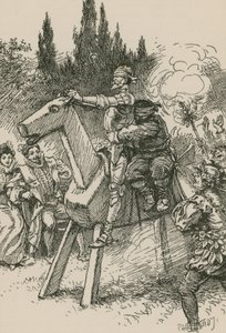 Don Quichot... begon de pin te draaien door Paul Hardy