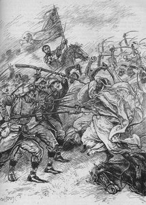 Moren en Spanjaarden Onlosmakelijk Vermengd, 1902