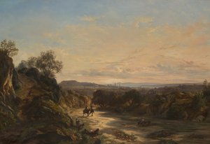 Op de weg naar Nice, ca. 1844