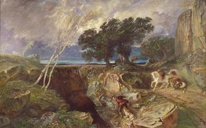De Golf, landschap door Paul Huet
