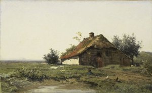 Boerderij in de open velden
