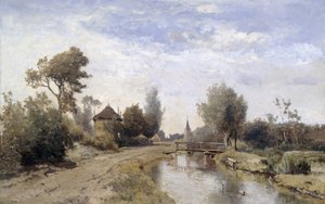 Landschap bij Kortenhoef