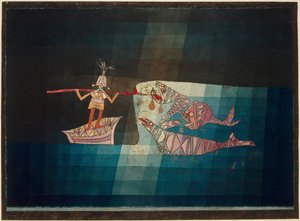 Gevechtsscène uit de komische fantastische opera De Zeeman, 1923