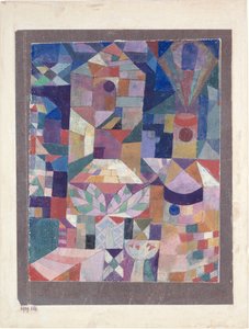 Castle Garden door Paul Klee