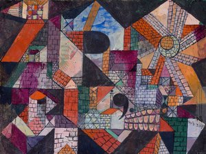 Stad R door Paul Klee