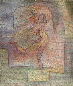 Danser, 1932 door Paul Klee