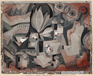 Droge Koele Tuin, 1921 door Paul Klee