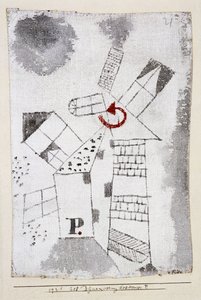 Dynamisering van Huizen P. door Paul Klee