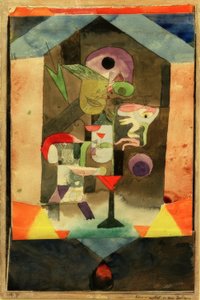 Herinneringsbeeld aan een conceptie door Paul Klee