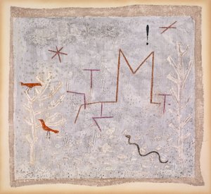 Tuinpoort K door Paul Klee