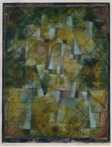 God van het noordelijke woud door Paul Klee