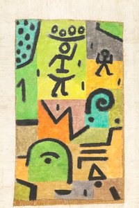 Citroenoogst (Zitronen Ernte) door Paul Klee