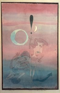 Hoofdscène uit het ballet Der falsche Schwur, 1922 door Paul Klee