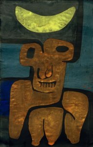 Luna de barbaren door Paul Klee
