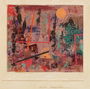 Begin van de tuinconstructie, 1929