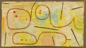 Liggend, c. 1937 door Paul Klee