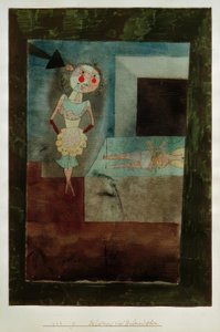 Zelfmoord van een dienstmeisje door Paul Klee