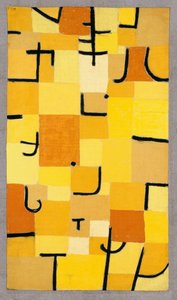Tekens in Geel door Paul Klee