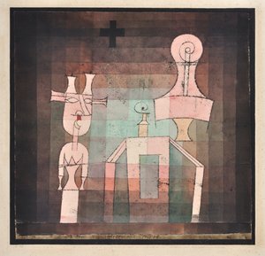 Stilleven met sculpturen, 1923