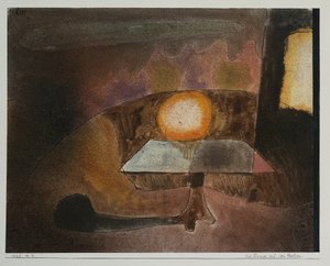 De Lamp op het Terras door Paul Klee
