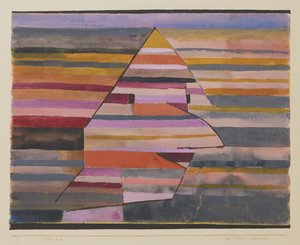 De piramide clown door Paul Klee