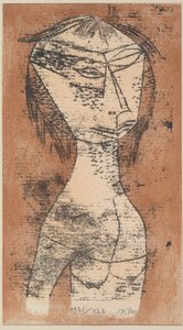 De heilige van het innerlijke licht, 1921 door Paul Klee