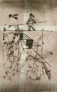 Koorddanser door Paul Klee