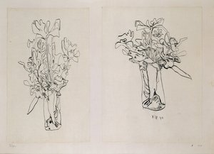 Tulpen door Paul Klee