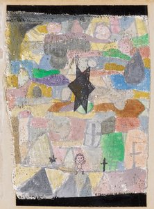 Onder een Zwarte Ster door Paul Klee