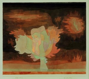 Voor de sneeuw door Paul Klee