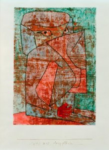 Egyptische Vrouw door Paul Klee