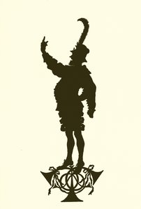 Een Midzomernachtsdroom, silhouet door Paul Konewka