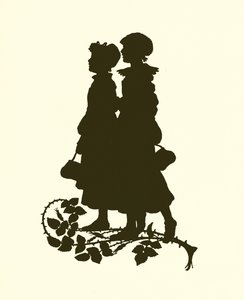 Een Midzomernachtsdroom, silhouet door Paul Konewka