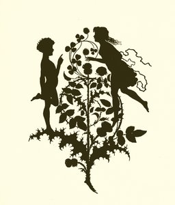 Een Midzomernachtsdroom, silhouet door Paul Konewka