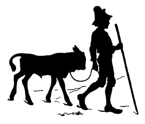 Silhouet door Paul Konewka