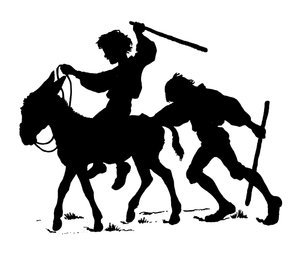 Silhouet door Paul Konewka