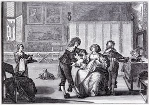 AP chirurg. Abraham Bosse door Paul Lacroix