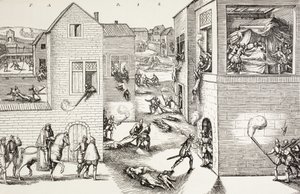 Het bloedbad op St. Bartholomeusdag in augustus door Paul Lacroix