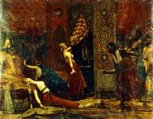 De Dood van Cleopatra door Paul Louis Bouchard