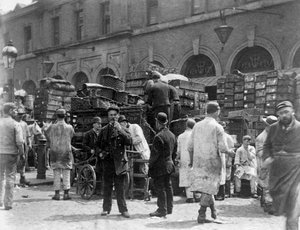 Billingsgate Markt, Londen door Paul Martin