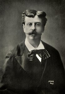 Portret van Alphonse De Neuville (foto) door Paul Nadar
