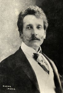 Portret van Georges Rodenbach (foto) door Paul Nadar