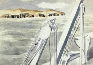 Kust bij Gibraltar
