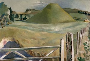 Silbury Hill door Paul Nash