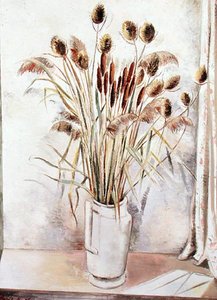 De lisdodden door Paul Nash