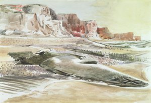 De rover aan de kust door Paul Nash