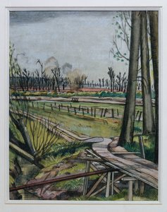 De Rug, Wytschaete door Paul Nash