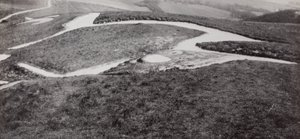 The White Horse, Uffington, Berkshire door Paul Nash