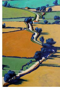 Landweg Lente door Paul Powis